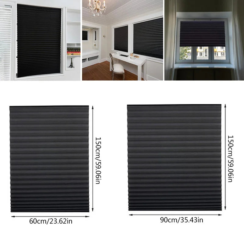 No-Drill Blackout Blinds