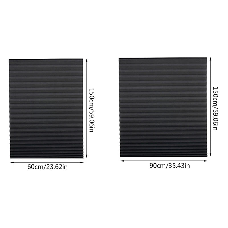 No-Drill Blackout Blinds